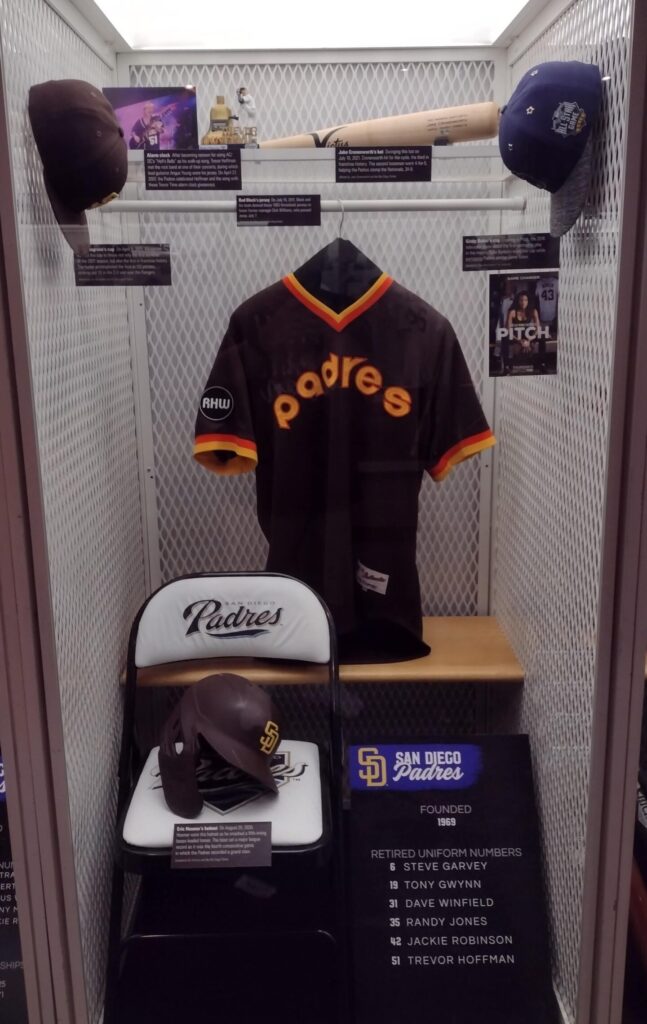 Your Team Today Padres' locker