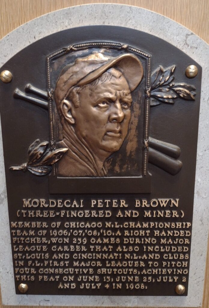 Mordecai "Three-Fingered" Brown